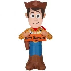 Gemmy Airblown-Woody with Banner Halloween Inflatable