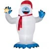 Gemmy Airblown-Bumble with Santa Hat Inflatable Decor, G-14545 -Gemmy Online Store 1454492