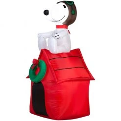 Gemmy Airblown-Snoopy on House Inflatable Decor, G-19373