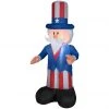 Gemmy Outdoor Airblown Inflatable Uncle Sam, 4 ft., G-44244 -Gemmy Online Store 1486426