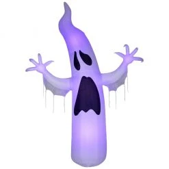 Gemmy Lightshow Airblown-ShortCircuit-Ghoul Ghost-Giant (Black Light) (HD)