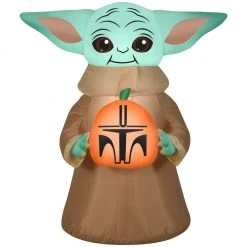 Gemmy Airblown-The Child with Pumpkin-SM-Star Wars