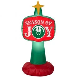 Gemmy Airblown Inflatable Outdoor Season of Joy Sign