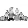 Gemmy Airblown Inflatable Santa Claus Family Collection Scene -Gemmy Online Store 1737039