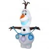 Gemmy Airblown Inflatable Frozen 2 Olaf Holding String of Ornaments, From Disney -Gemmy Online Store 1737048