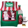 Gemmy Animated Airblown Inflatable North Pole Taffy Stand -Gemmy Online Store 1737077