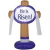 Gemmy Airblown-Outdoor "He Is Risen" Easter Sign, Small, G-41730 1 Gemmy Airblown-Outdoor "He Is Risen" Easter Sign, Small, G-41730 -Gemmy Online Store 1877963